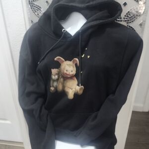 Melanie Martinez Black Cat and Bunny Hoodie